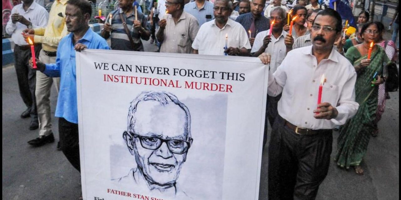 Independent probe into father Stan Swamy’s death in India  introduced in US 