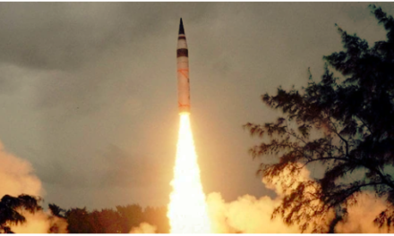 5000 Km range ballistic missile   Agni V  launched : DRDO