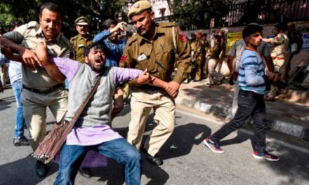 Allahabad University clash and firing on protested students