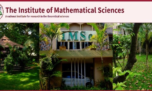 Job Recruitment for The Institute of Mathematical Sciences (IMSc) –  2023