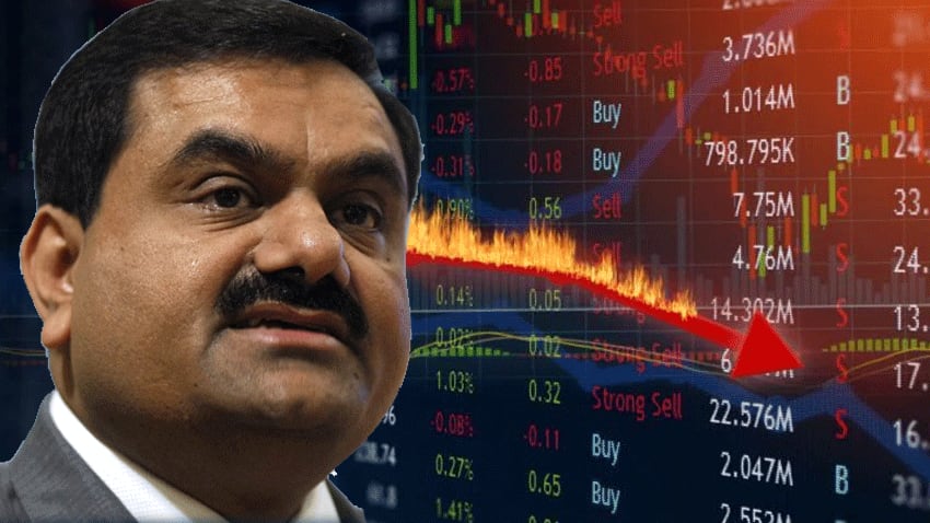 Third day continues free fall for Adani shares