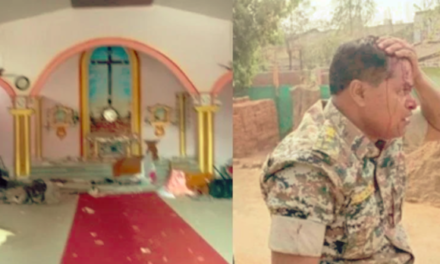 Church in Chhattisgarh attacked and also SP injured