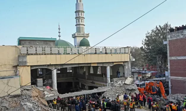 Peshawar mosque blast killed 50 people