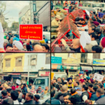 Congress protest in streets across India  raising “Modi mute Adani loot” slogans