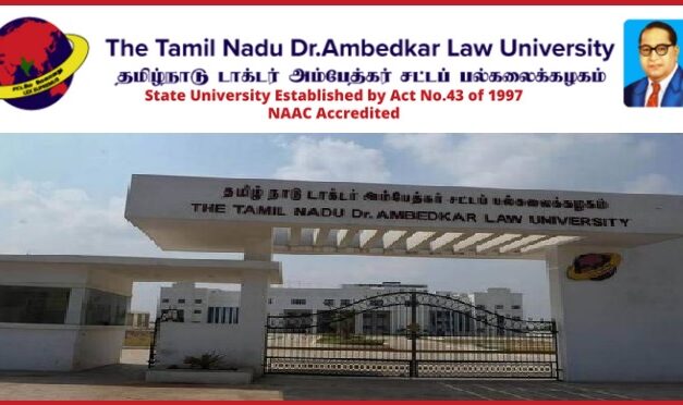 Job Recruitment for Tamil Nadu Dr Ambedkar Law University (TNDALU) – 2023