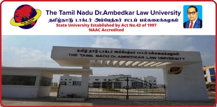 Job Recruitment for Tamil Nadu Dr Ambedkar Law University (TNDALU) – 2023