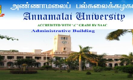 Job Recruitment for Annamalai University – 2023