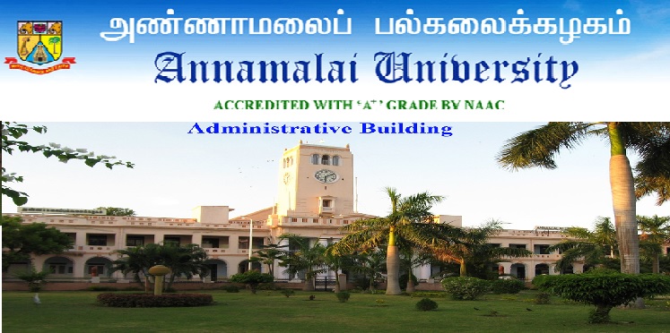 Job Recruitment for Annamalai University – 2023