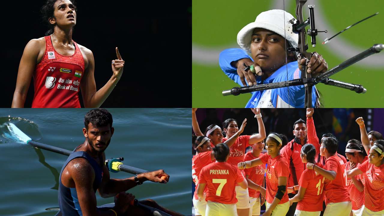 ஆசிய போட்டியில் நாள் 5 : பதக்க பட்டியலில் 4 தங்கத்துடன்  9 வது இடம் இந்தியா