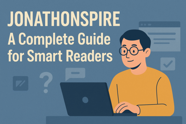 JonathonSpire: A Complete Guide for Smart Readers