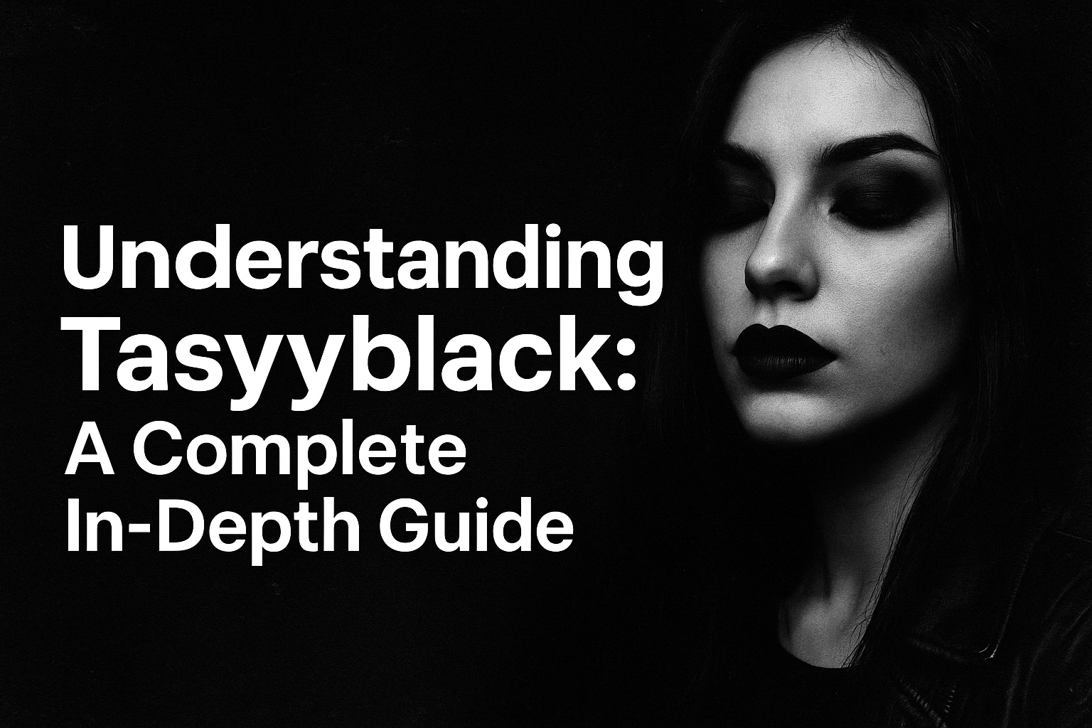 Tasyyblack: A Complete In-Depth Guide