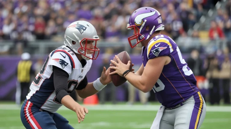 New England Patriots vs Minnesota Vikings Match Player Stats