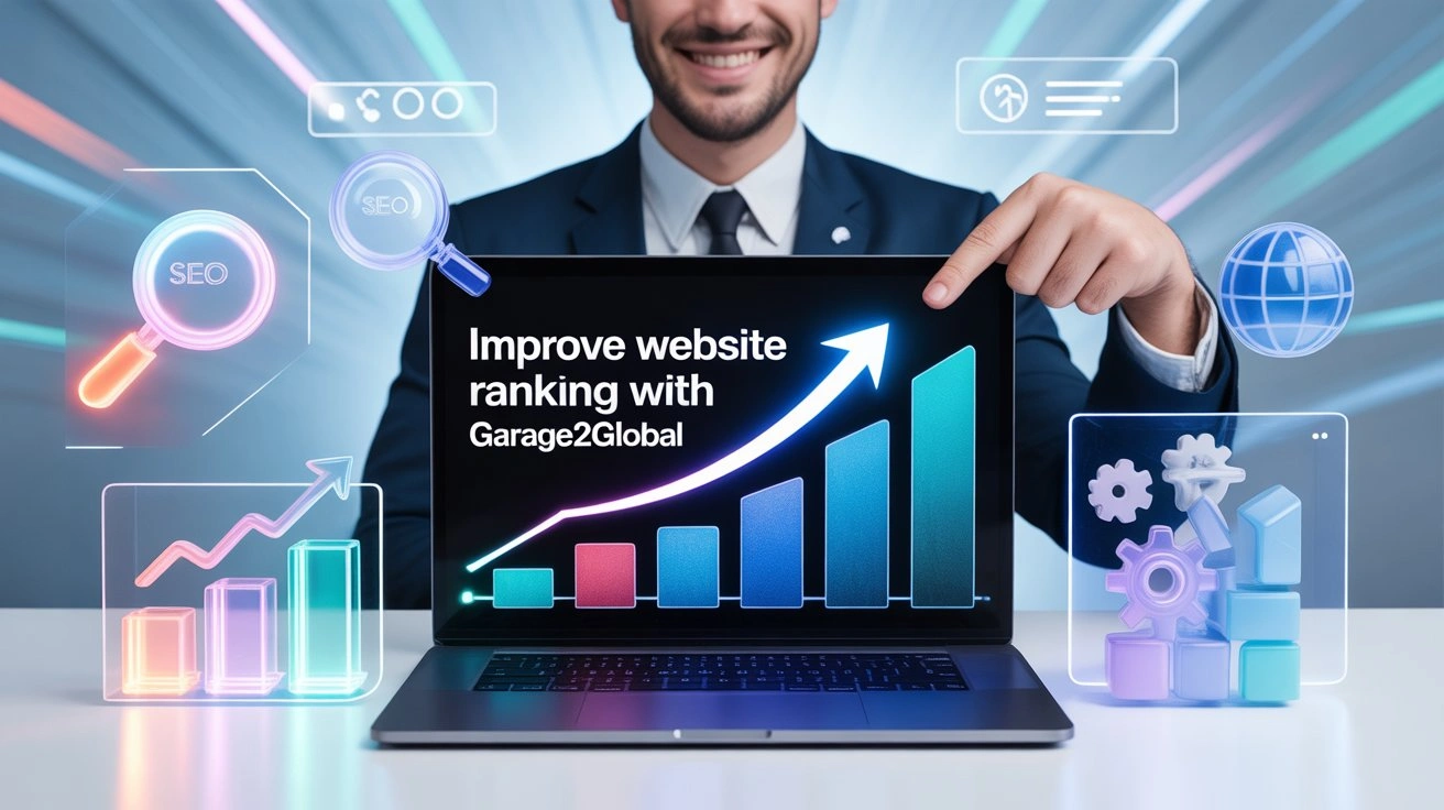 improve website ranking with garage2global